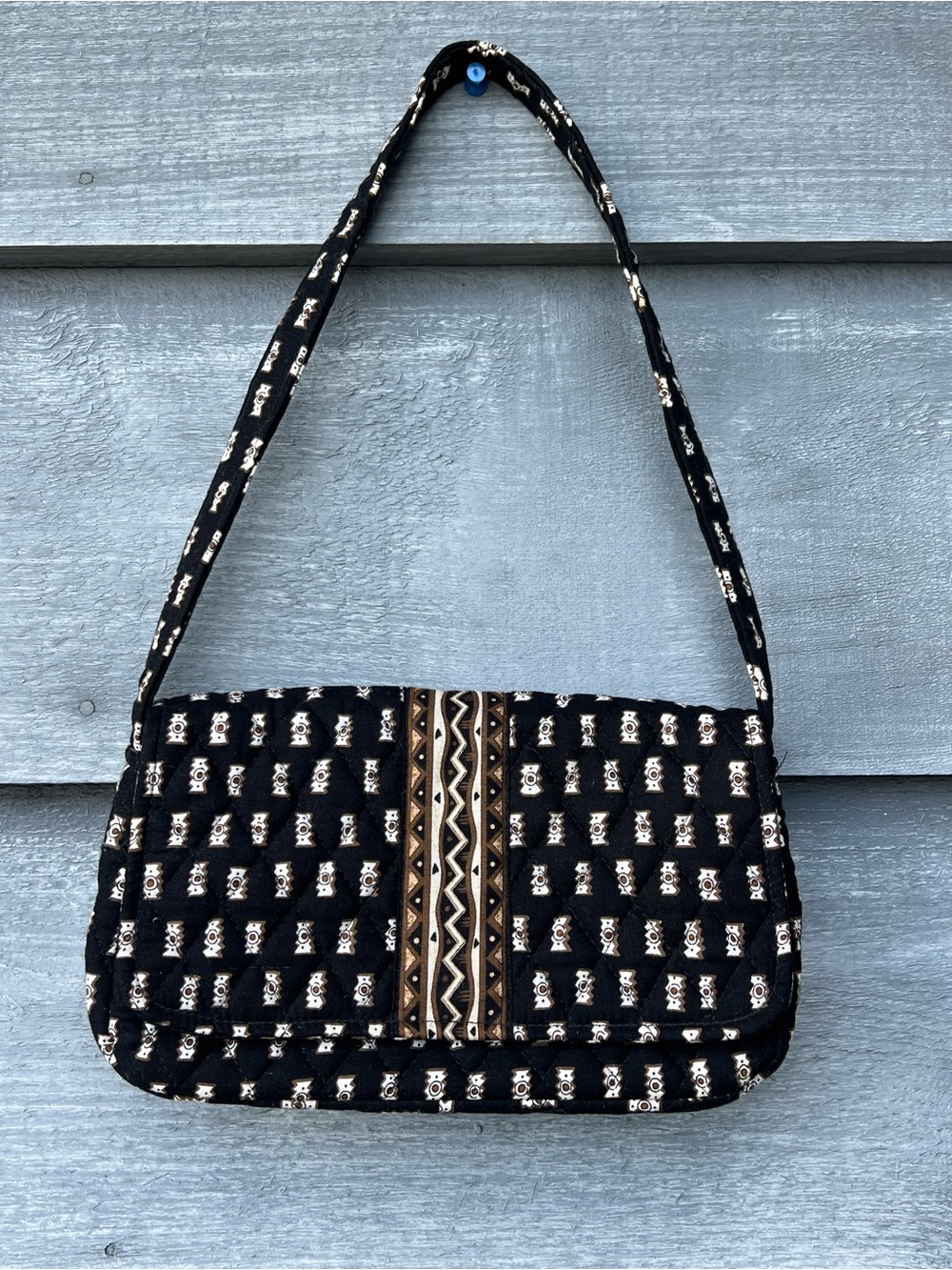 Vera Bradley Retired Jilly Zebras Safari Small Shoulder Bag Mini-Purse 9x5x3 Y2K